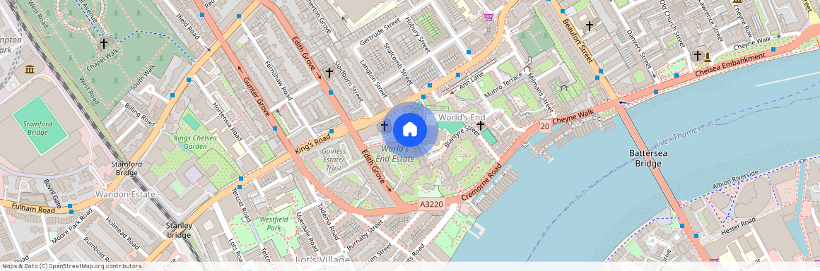 Upper Dartrey Walk, Chelsea, London, SW10