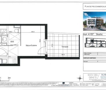 Location Appartement 1 pièce 19m² CASTELNAU LE LEZ 34170 - Photo 5