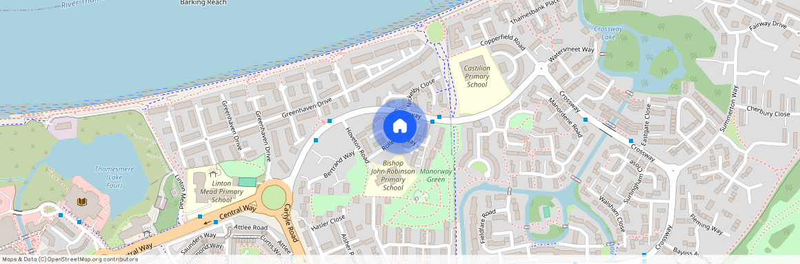 Oulton Close, Thamesmead, SE28