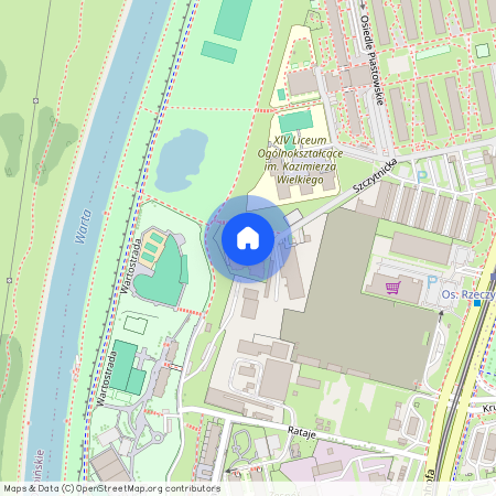 os. Piastowskie 120, Rataje, Nowe Miasto, Poznań, wielkopolskie