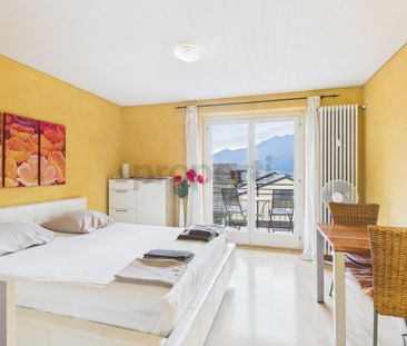 Charmante Studiowohnung mit traumhafter Aussicht in Ascona (befrist... - Foto 4