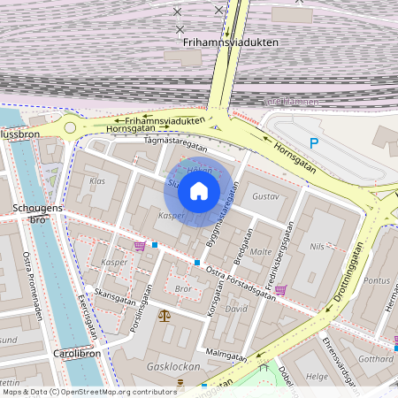 Slussen, Malmö, Skåne, Slussgatan 17 U7