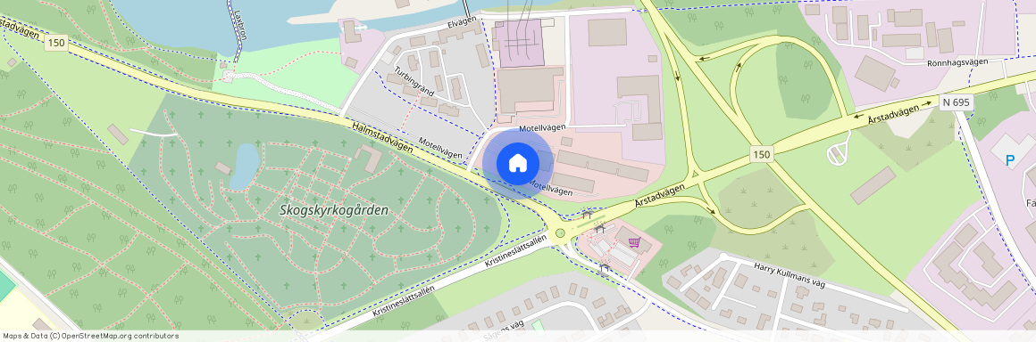 Motellvägen, Falkenberg