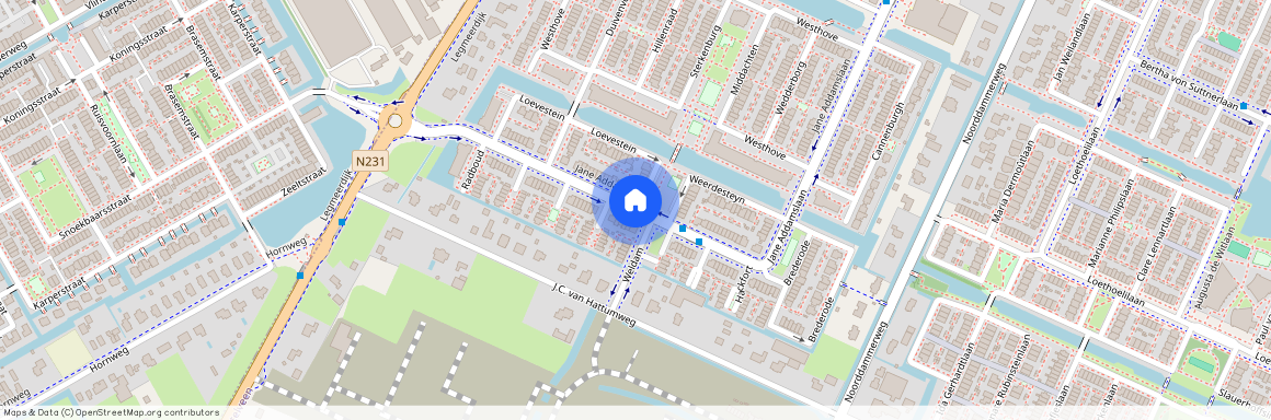 Kastelenbuurt, 1187 DA, Jane Addamslaan, Amstelveen
