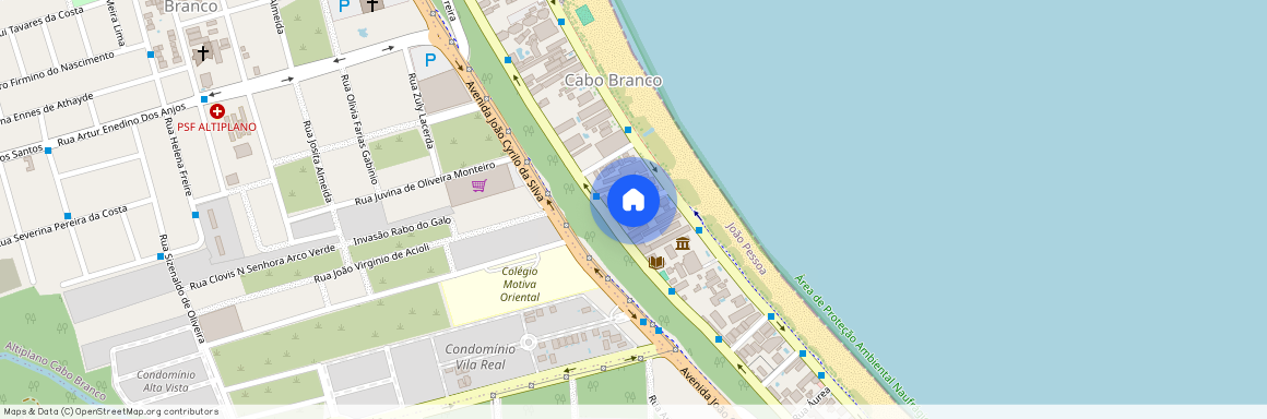 Rua Major José Eugênio Lins, 77, Cabo Branco, João Pessoa, Paraíba, 58045300