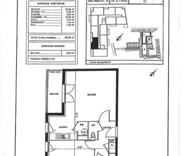 Location Appartement 2 pièces 47m² ST AUBIN LES ELBEUF 76410 - Photo 2