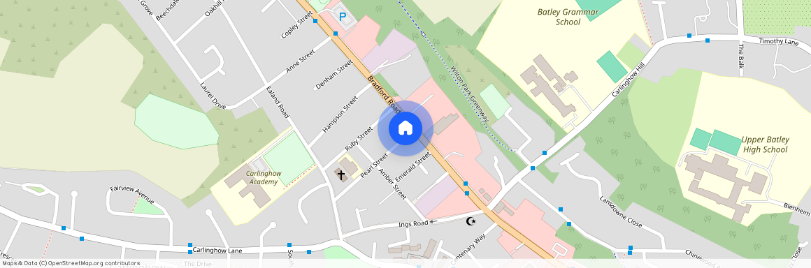 Bradford Road, Batley, Kirklees, WF17