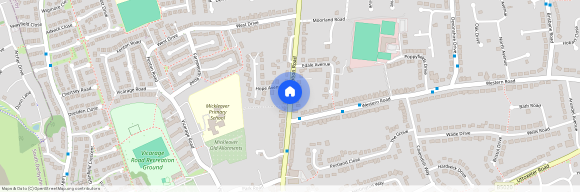 Dunn Lane, Mickleover,
            
               Derby