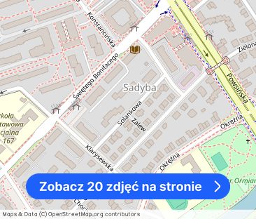 Mokotów, ul. Solankowa | 59 m² | 3 pok. | OGRÓD | BOHO | Skandynawski - Zdjęcie 1