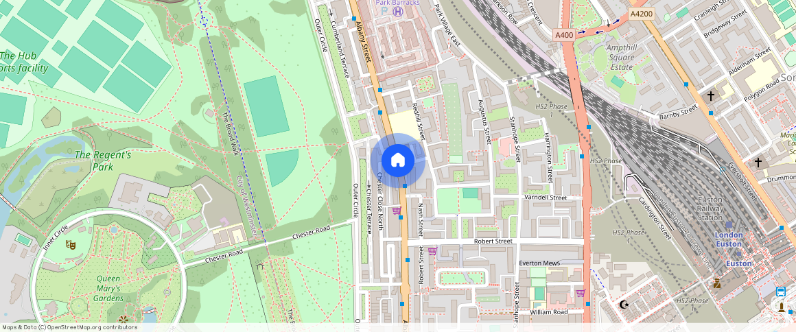 Albany Street, Regent's Park, London, NW1