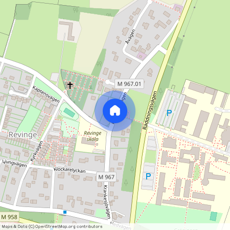 Krankesjövägen, Revinge