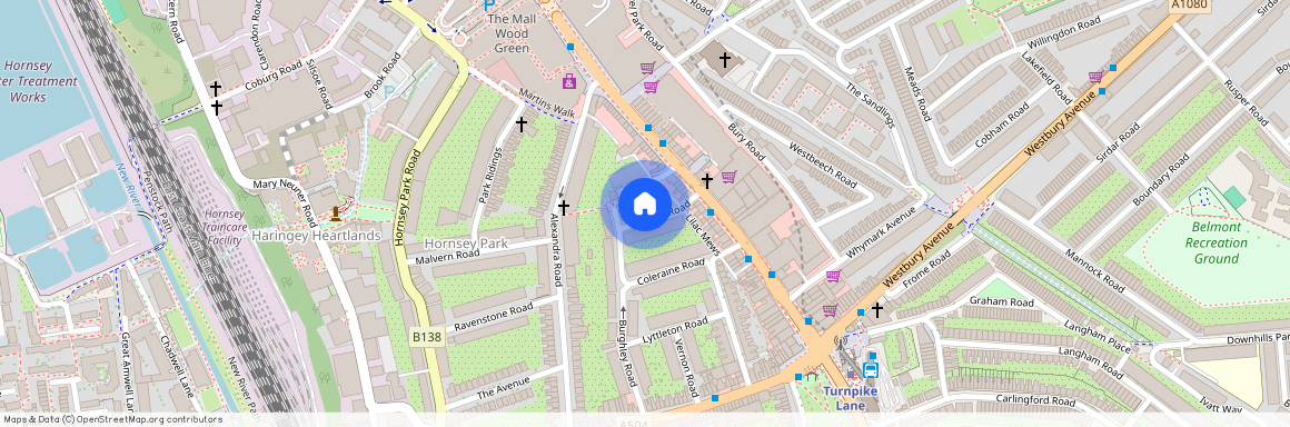 courcy rd, hornsey, london, haringey, n8 0qh