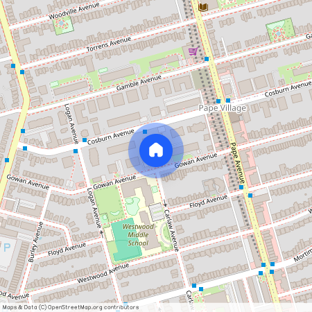 100 Gowan Avenue, Toronto, Toronto, Toronto, M4K 3W2