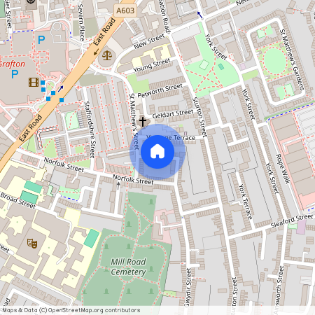 Edward Grange Street, Cambridge, CB1