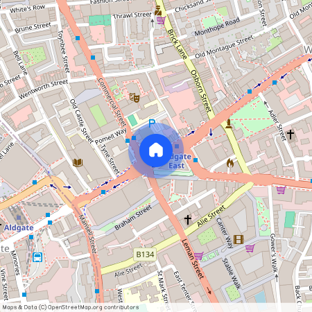 Whitechapel High Street, London E1
