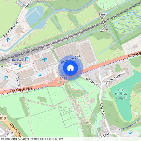 Edinburgh Gate, Harlow, Essex, CM20