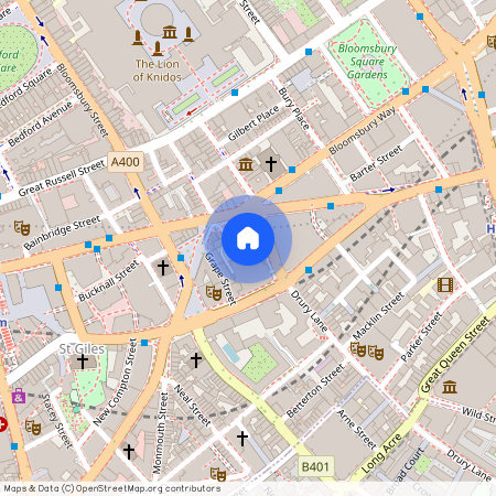 West Central Street, Bloomsbury, London