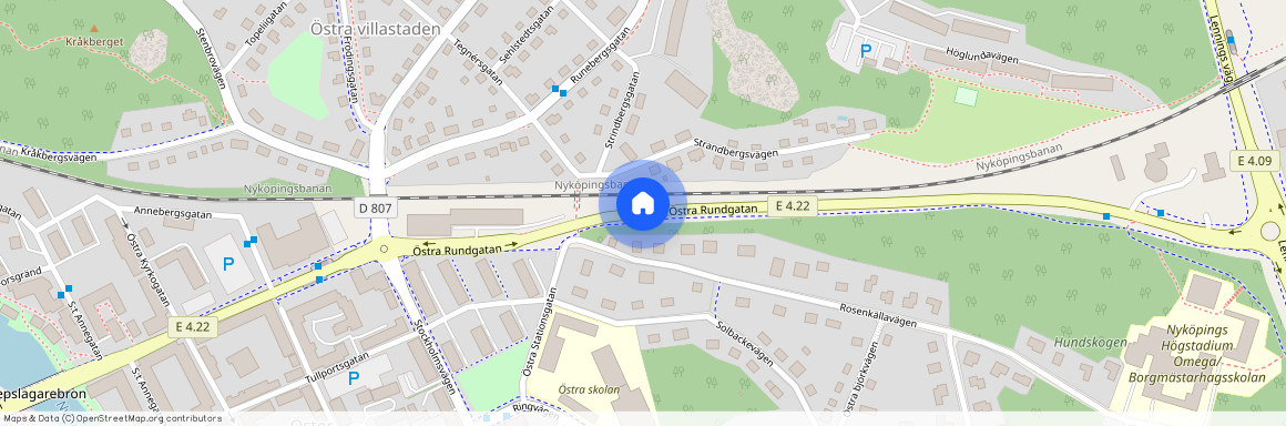 Östra Rundgatan, Nyköping