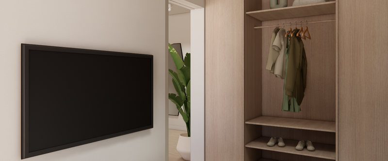 Möbliertes Studio Plus Large mit Gemeinschaftsflächen: Padelplatz, Fitness, Dachterrasse & mehr - Foto 1