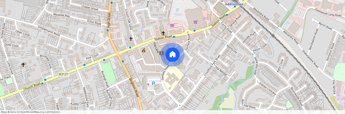 Garfield Road, Addlestone, Surrey, KT15