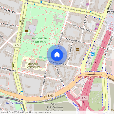 Tonhallenstr.69, 47051 Duisburg - Duisburg-Mitte