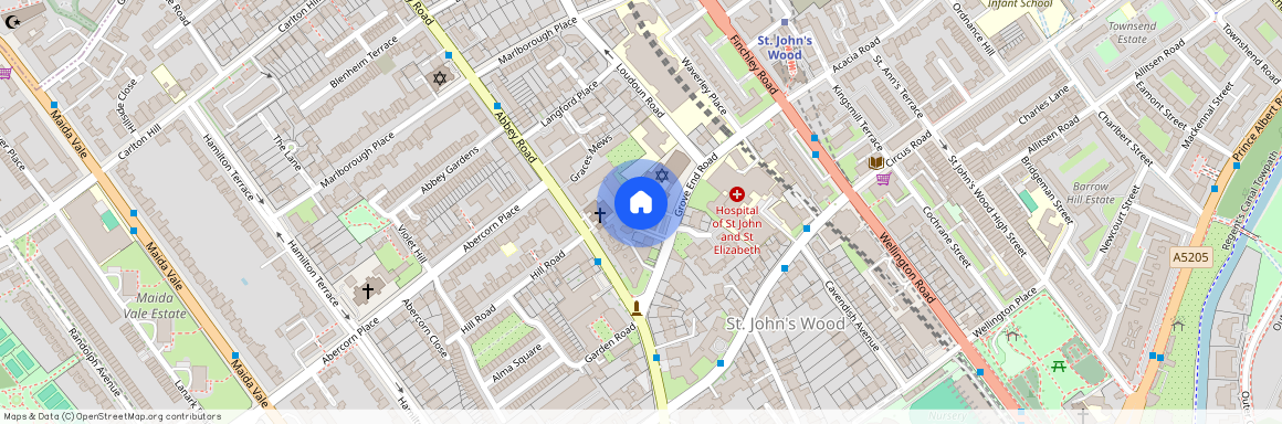 Grove End Gardens, Grove End Road, St John's Wood NW8