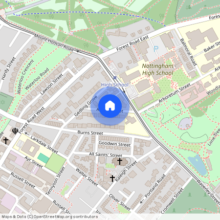 Arthur Street, Nottingham, NG7