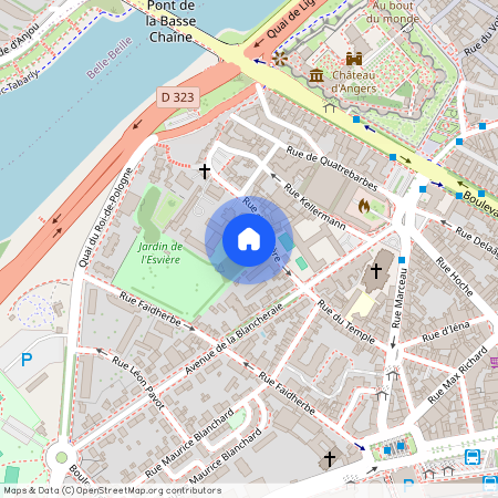 49000, Location À Angers