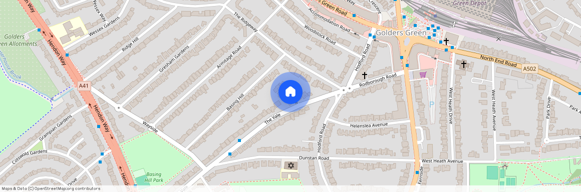 Vale Rise, Golders Green, NW11, London