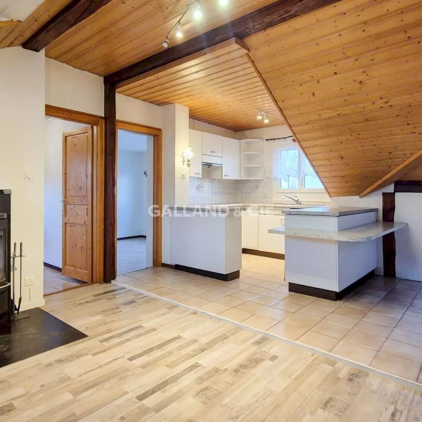 Appartement de 3.5 pièces avec sauna dans une chambre et jardin commun - Photo 1