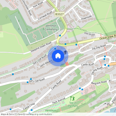 St. Albans Gardens, Ventnor, Isle of Wight