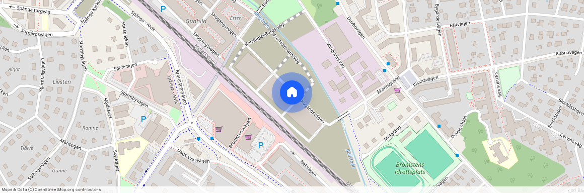 Bromsten, Stockholm, Skogängsvägen 13B