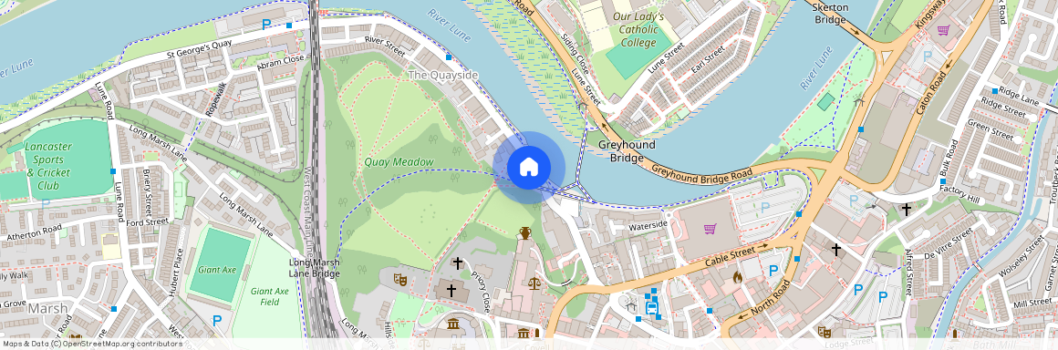 St Georges Quay, Lancaster LA1