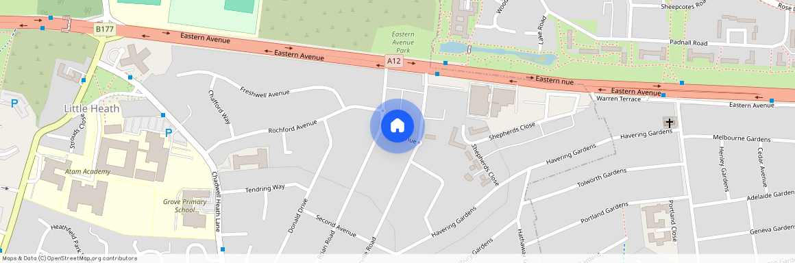 First Avenue, Redbridge, Romford, Essex, RM6