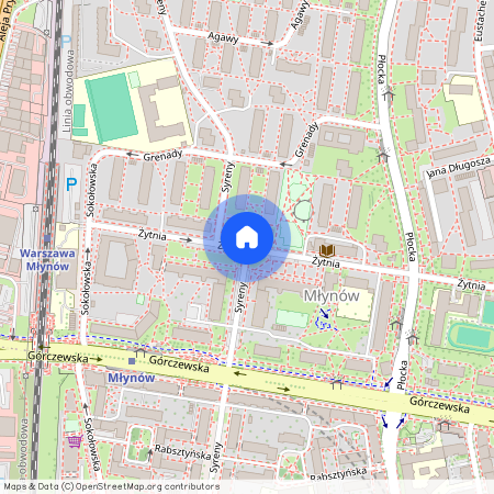 ul. Żytnia, Młynów, Wola, Warszawa, mazowieckie