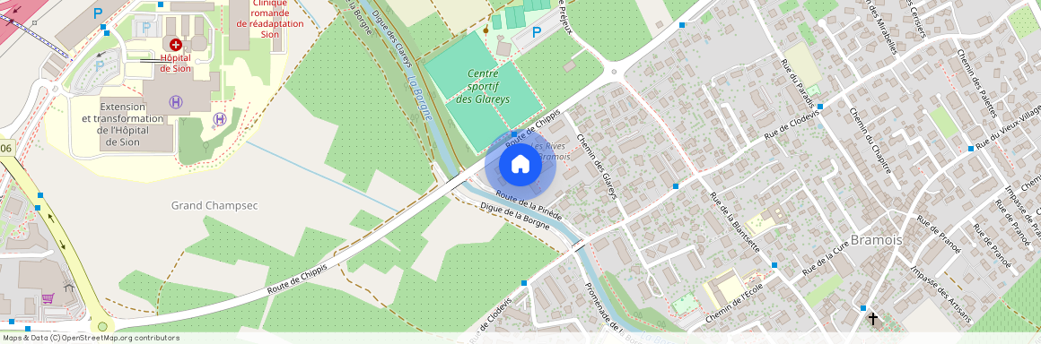 Route de Chippis 68B, 1967 Bramois