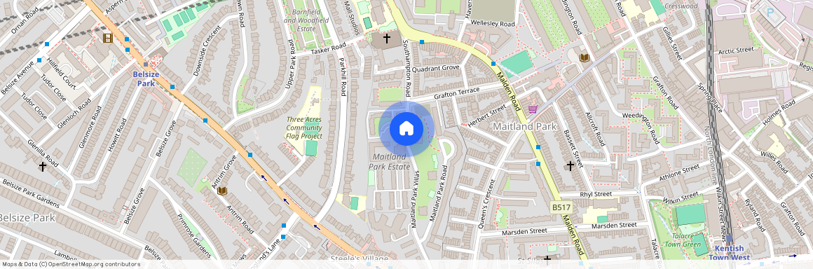 Maitland Park Villas, Belsize Park, London, NW3