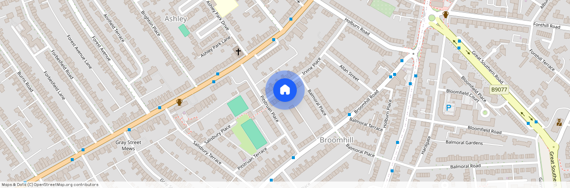 Irvine Place, West End, Aberdeen, AB10