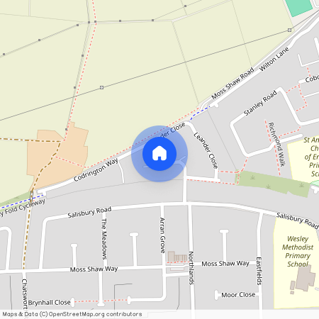 Connaught Avenue, Radcliffe, M26