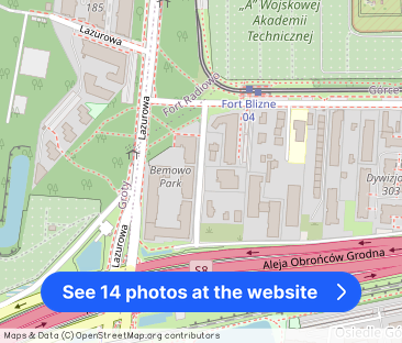 Mieszkanie na wynajem ul. Łokuciewskiego, 45m2, dwa pokoje - Photo 1