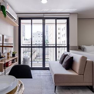 Apartamento para alugar com 30m², 1 quarto e sem vaga - Photo 1