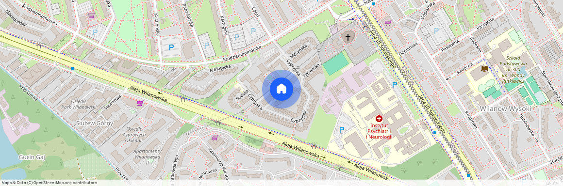 ul. Cypryjska, Stegny, Mokotów, Warszawa, mazowieckie