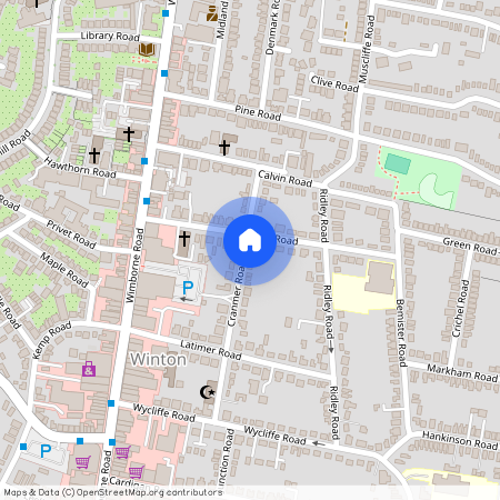 Cranmer Road, Winton, Bournemouth, BH9