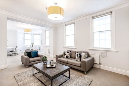 This charming 3rd floor (with lift) apartment has a lovely, bright corner position on Queen Anne Street and Welbeck Street, in the heart of Marylebone Village. - Photo 3