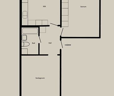 Visslandsgatan 2 A - Foto 1