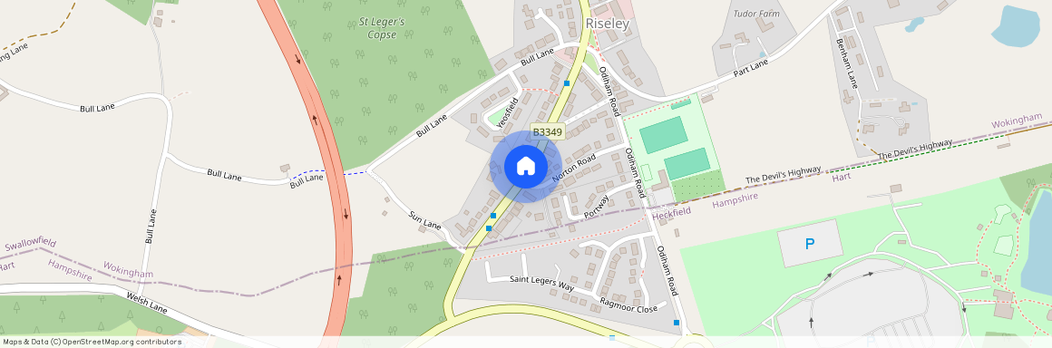 Waterloo House, Basingstoke Road, Riseley, Reading, RG7