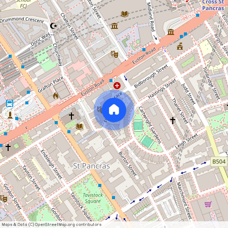 Flaxman Court, Bloomsbury, WC1H