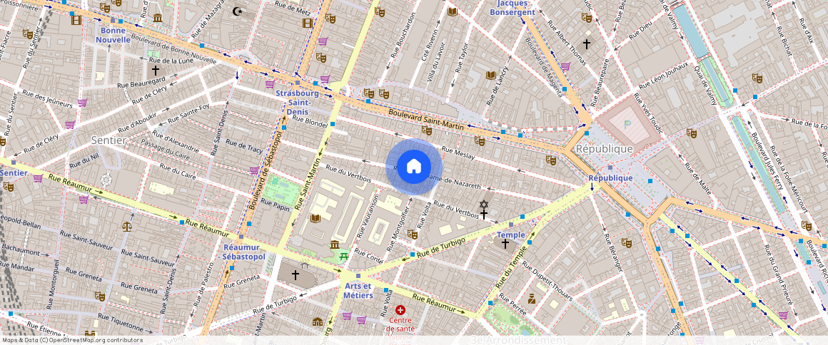 Rue Notre Dame de Nazareth, 75003, Paris