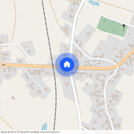 Zebrzydowa, Nowogrodziec, bolesławiecki, dolnośląskie