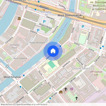 ul. Kamienna Grobla, Śródmieście, Gdańsk, pomorskie